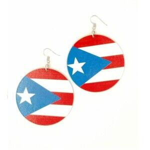 Puerto Rican Wood Earrings